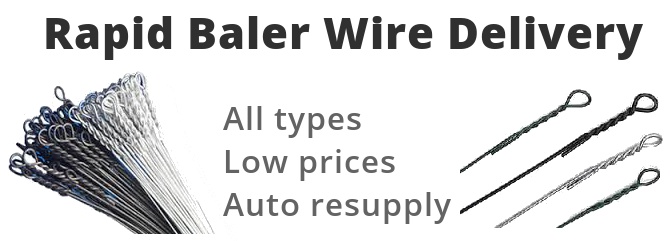 Rapid Baler Wire Delivery: All types, low prices, auto resupply